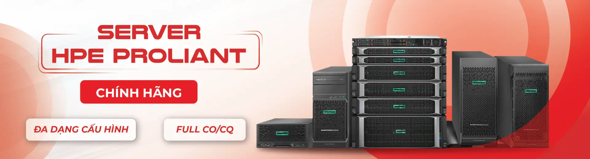 máy chủ server hpe proliant chính hãng